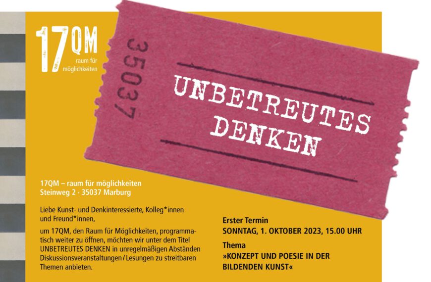17 qm: Unbetreutes Denken